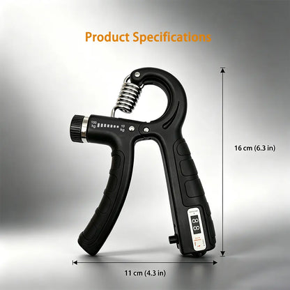 Elevate Your Grip Strength with the Adjustable Hand Grip Strengthener - 22-220LB Resistance for Ultimate Forearm Training
