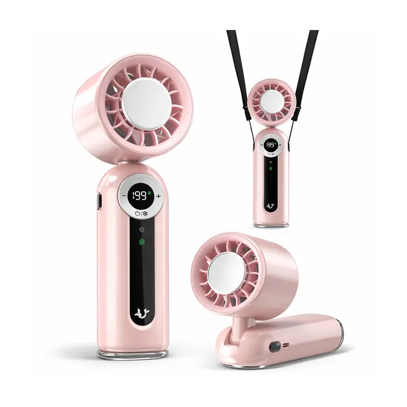 Stay Cool Anywhere: The Ultimate 199-Level Portable Wireless Ice Fan with Adjustable Airflow for Outdoor Adventures