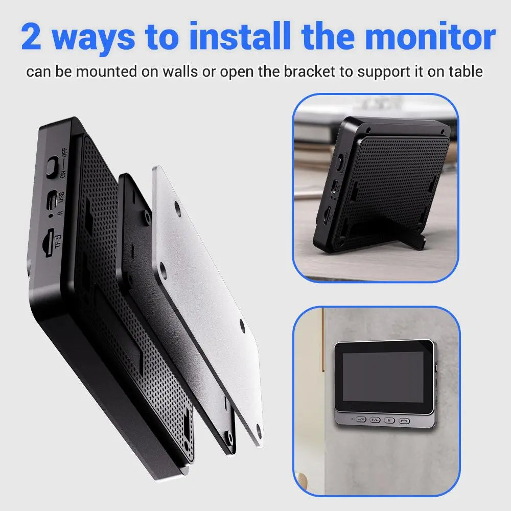 Elevate Your Home Security with the Summervibes X8 Wireless Doorbell Camera - Rechargeable, Night Vision, Two-Way Talk & Waterproof!
