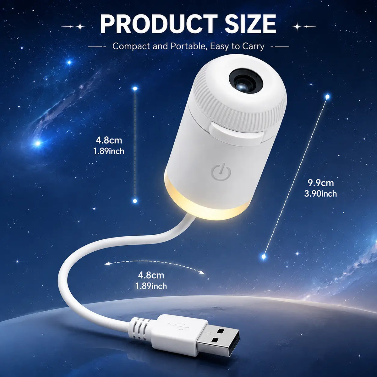 Discover the Magic of the Stars with the 2026 Upgraded 2-In-1 Galaxy Projector Night Light - Perfect for Bedrooms, Kids Rooms, Parties, and Home Decor!