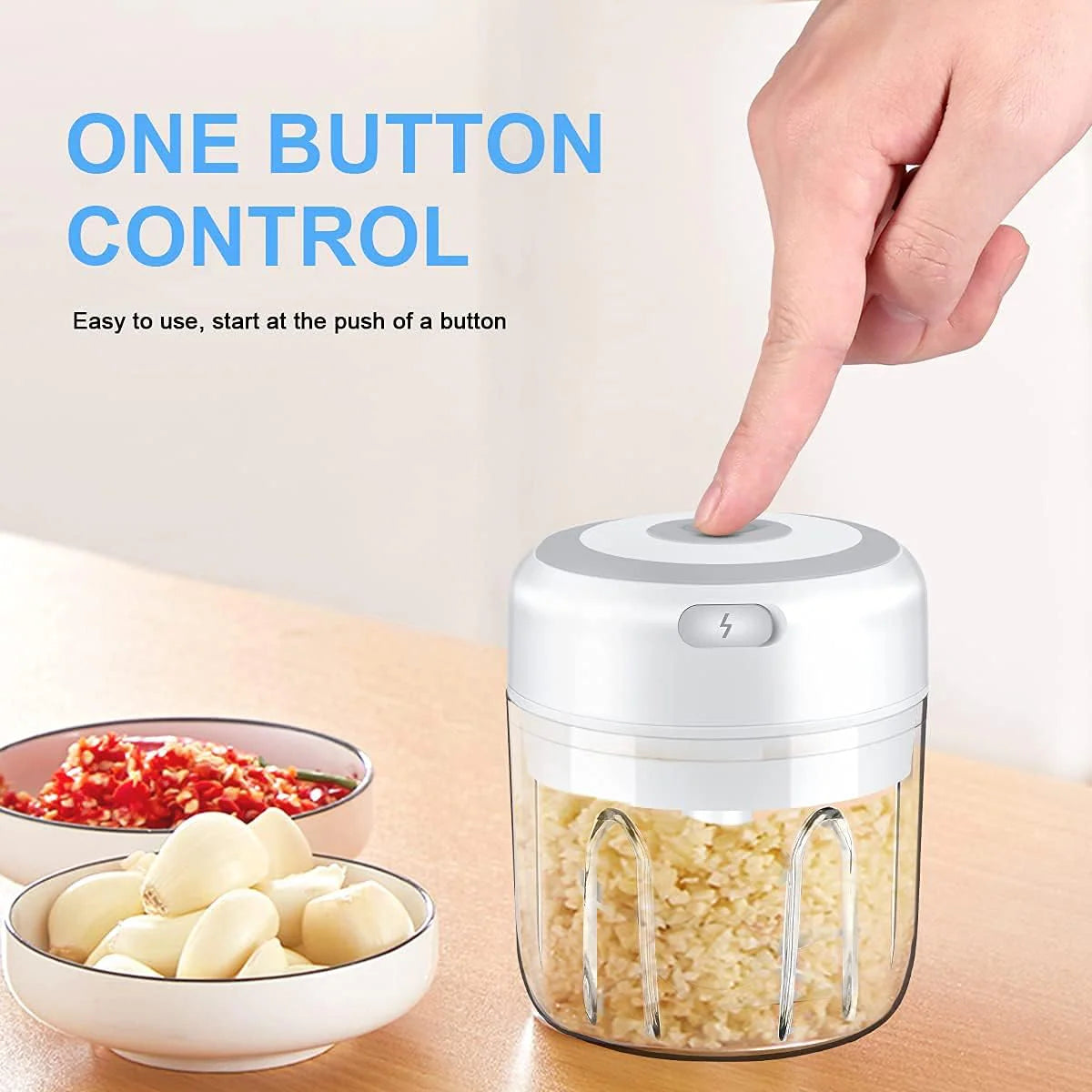 ChopMaster Pro – Electric Garlic & Vegetable Mincer