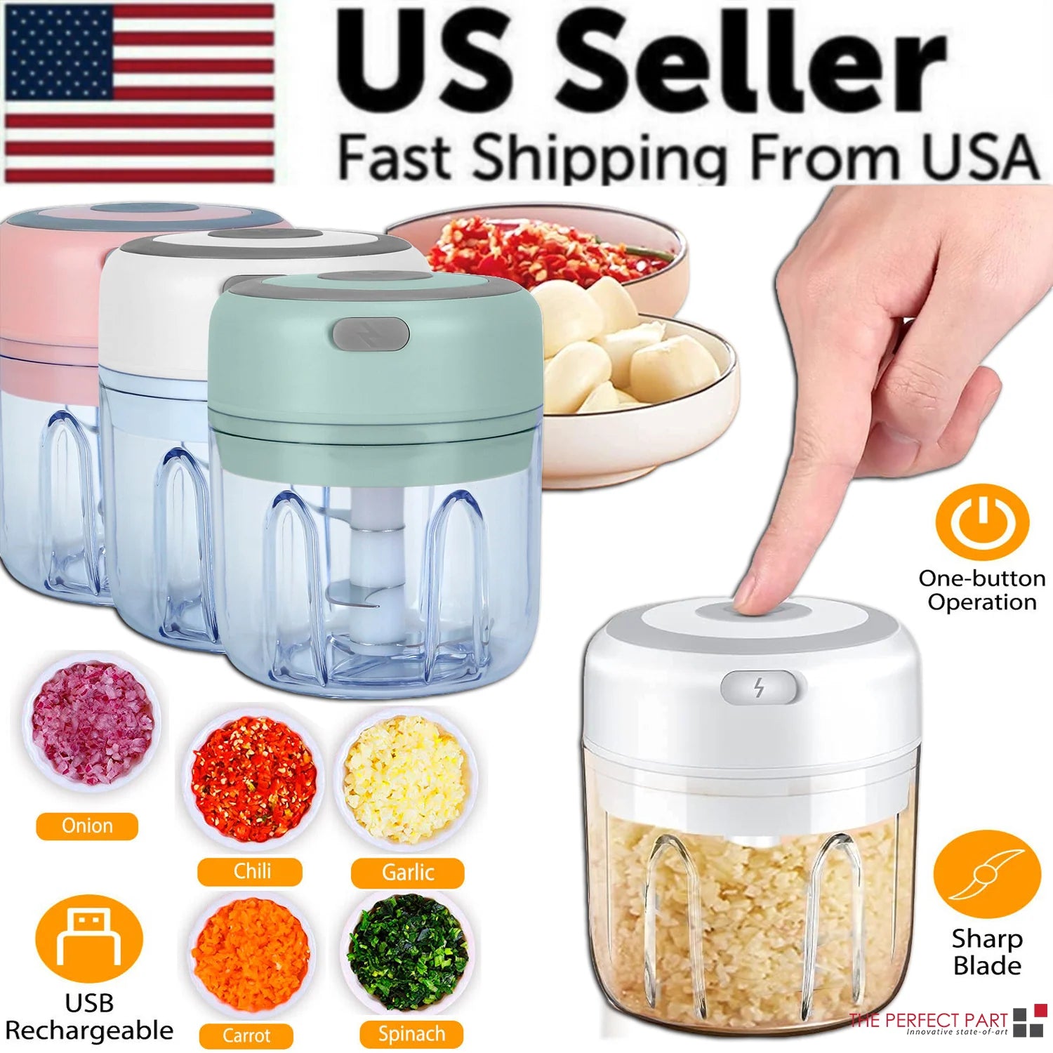 ChopMaster Pro – Electric Garlic & Vegetable Mincer
