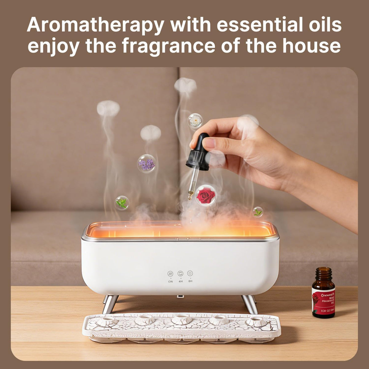 Transform Your Space with the Jellyfish Diffuser Humidifier - 300ML Ultrasonic Aromatherapy Diffuser with Colorful Lighting and Remote Control for Large Rooms