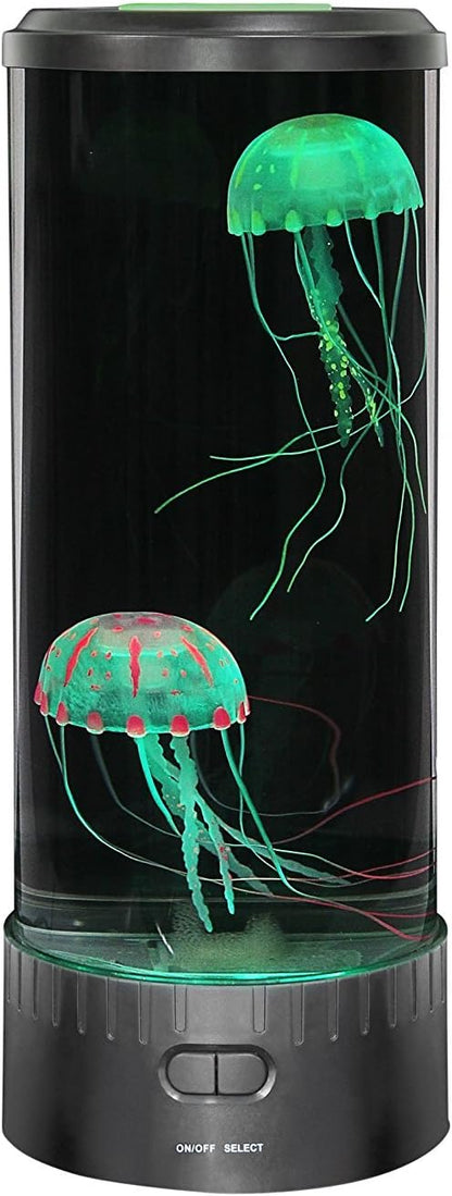 Transform Your Space with the Large LED Jellyfish Lamp - 18 Color Changing LEDs for Ultimate Relaxation and Décor