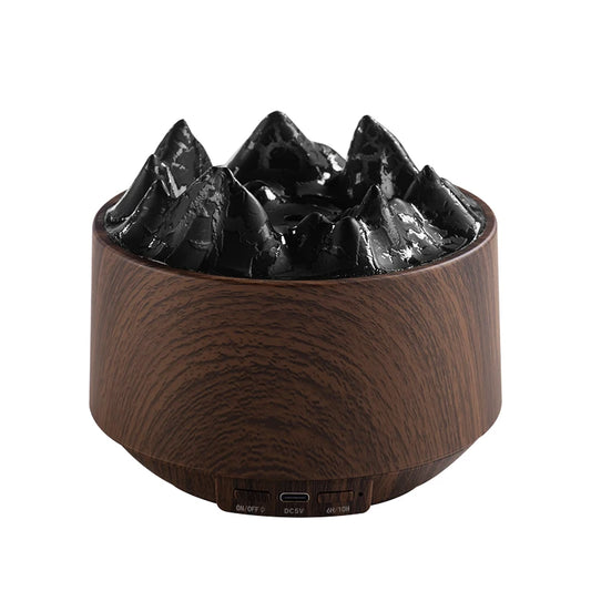 Transform Your Space with the Volcano Bedroom Humidifier: Remote Control, Mist Output, and Essential Oil Diffuser