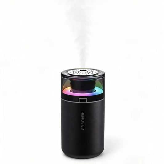 Transform Your Space with Our High Mist Output USB Humidifier - The Ultimate Quiet Air Purifier & Aroma Diffuser for Your Desk or Dorm!