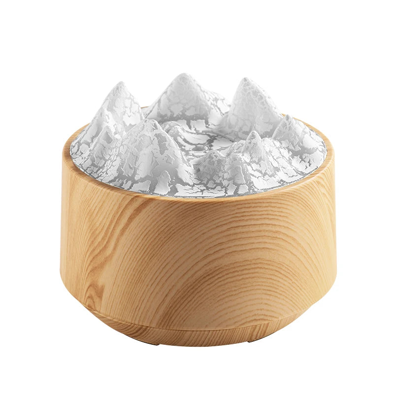Transform Your Space with the Volcano Bedroom Humidifier: Remote Control, Mist Output, and Essential Oil Diffuser