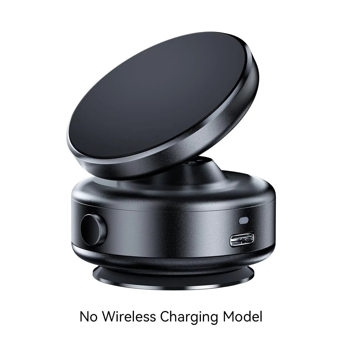 Revolutionary Universal Vacuum Magnetic Mount - 360° Rotating Magnetic Car Phone Holder for All Phones, Perfect for Car, Kitchen, Mirror, and Bath