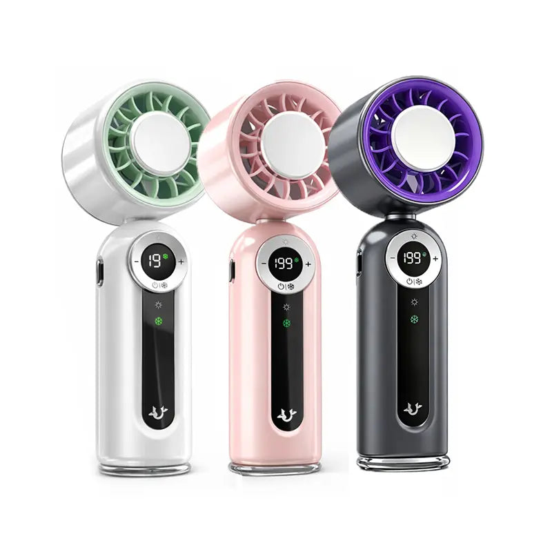 Stay Cool Anywhere: The Ultimate 199-Level Portable Wireless Ice Fan with Adjustable Airflow for Outdoor Adventures
