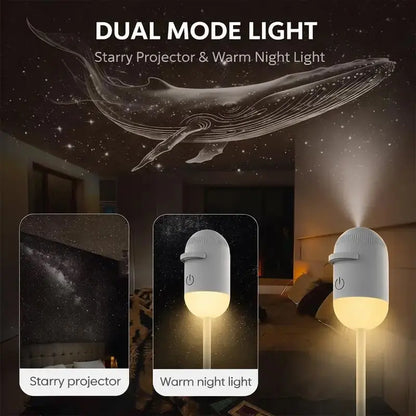 Discover the Magic of the Stars with the 2026 Upgraded 2-In-1 Galaxy Projector Night Light - Perfect for Bedrooms, Kids Rooms, Parties, and Home Decor!
