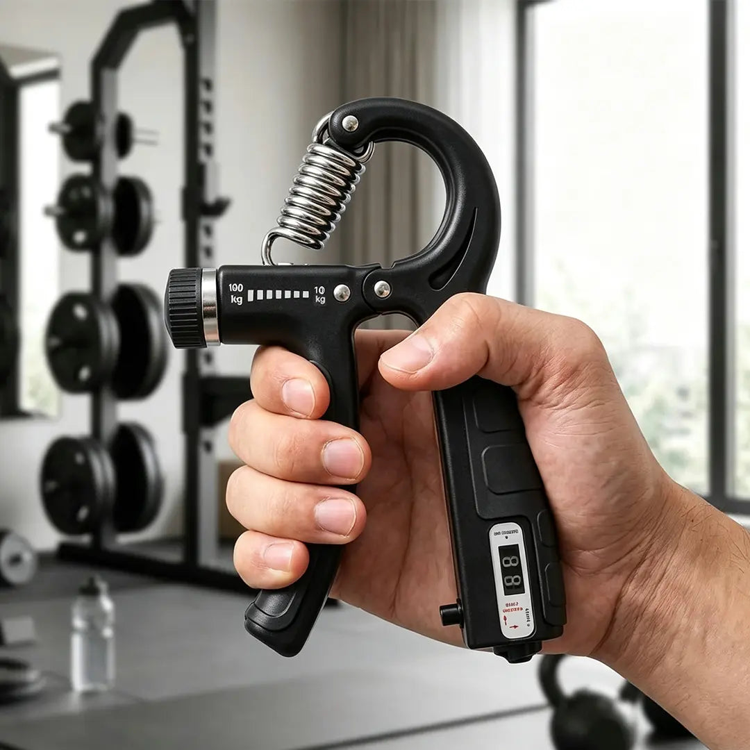 Elevate Your Grip Strength with the Adjustable Hand Grip Strengthener - 22-220LB Resistance for Ultimate Forearm Training